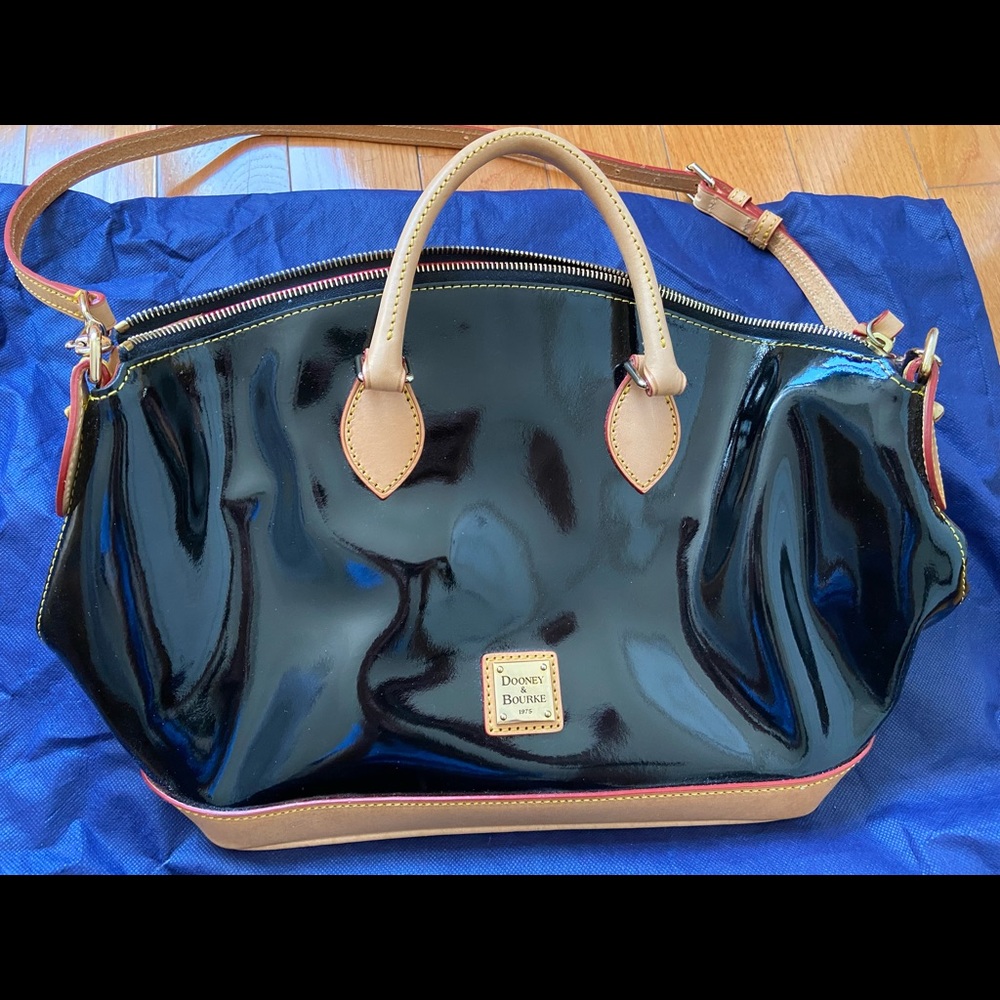 Black and Tan Dooney and Bourke Purse